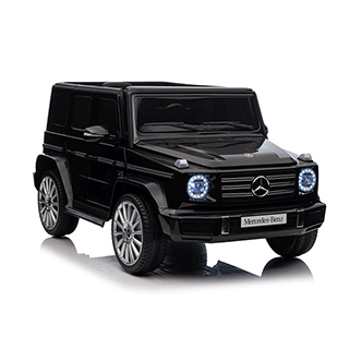 Megacar Mercedes G500 4x4, 4x45W, 12V 10Ah, čierne