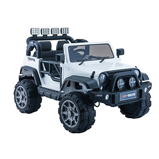 Megacar Jeep HP012, 2x45W, 12V 7Ah, biely